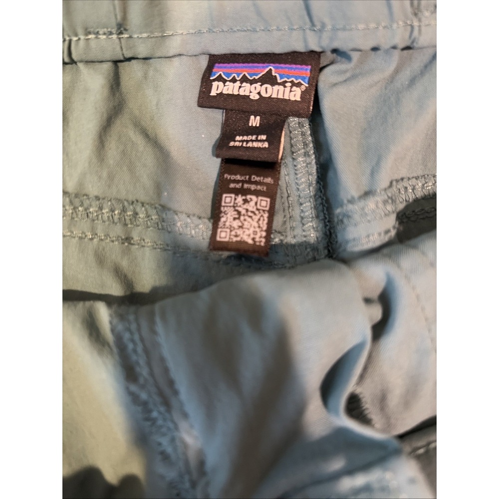 Patagonia Outdoor Everyday Shorts Wetland Blue Women's Size M - Picture 4 of 9